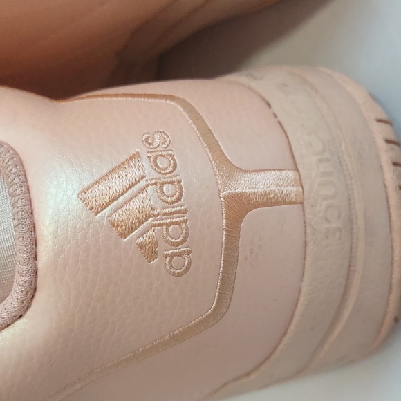 Adidas Pro Model 2G Glow Pink Mens Leather Basketball Shoes Size 11 - Picture 7 of 9